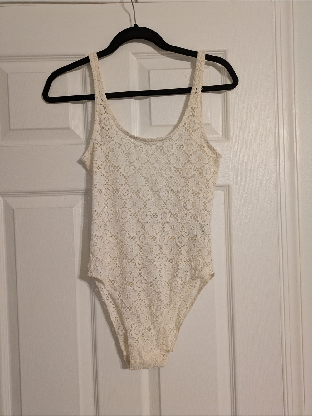Zara Trafaluc Lace One-Piece Bodysuit